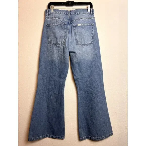 Mille Denim Ashton High Rise Wide Leg Flare Jeans Size 29